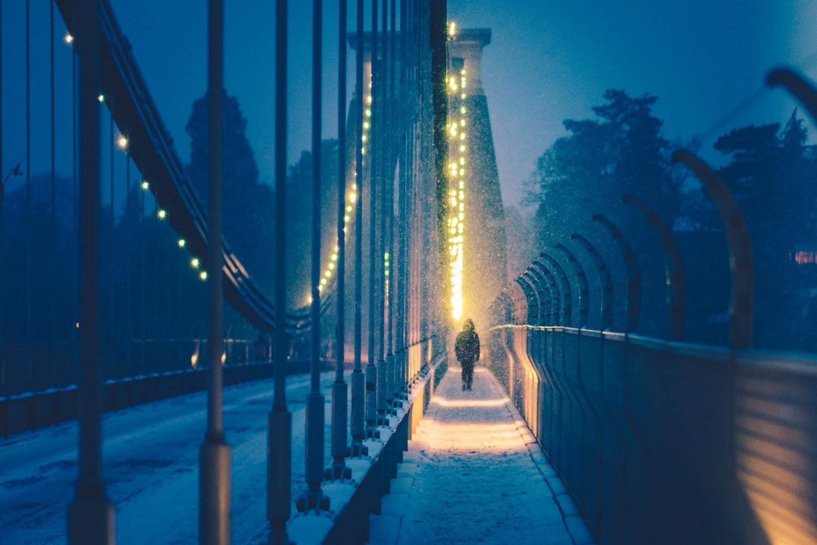 Bridge shadow, Clifton, Bristol. Photograph by Ivo Dukić.