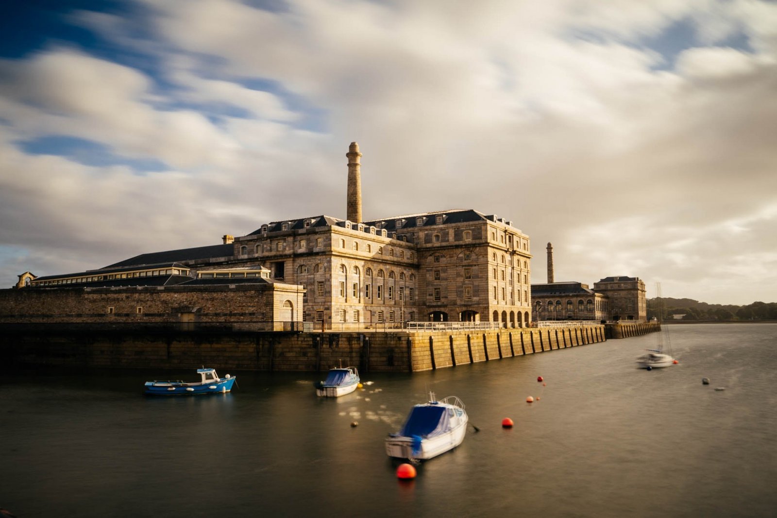 Stormy, Royal William Yard, Plymouth. Plymouth, England. Photograph by Ivo Dukić.